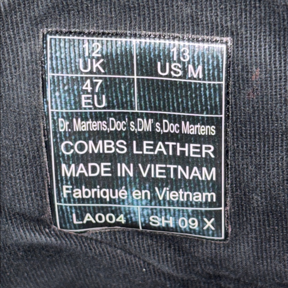 Dr. Martens Brown Combs Leather Boots - Picture 7 of 8
